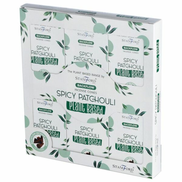 Plant Based Backflow Incense Cones - Spicy Patchouli - Image 2