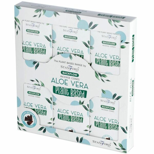 Plant Based Backflow Incense Cones - Aloe Vera - Image 2