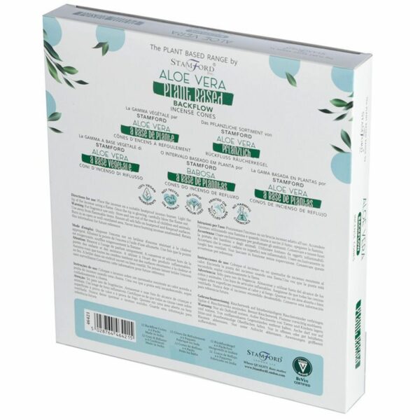 Plant Based Backflow Incense Cones - Aloe Vera - Image 3