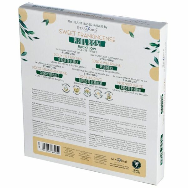 Plant Based Backflow Incense Cones - Sweet Frankincense - Image 3