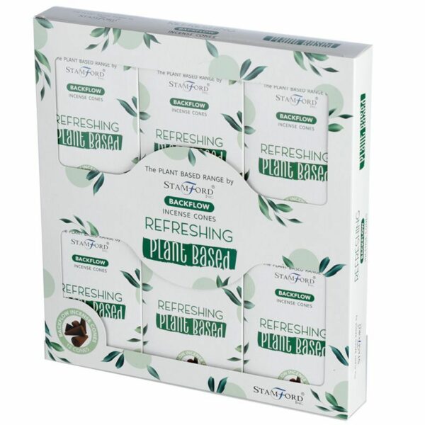 Plant Based Backflow Incense Cones - Refreshing - Image 2