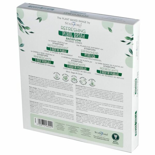 Plant Based Backflow Incense Cones - Refreshing - Image 3