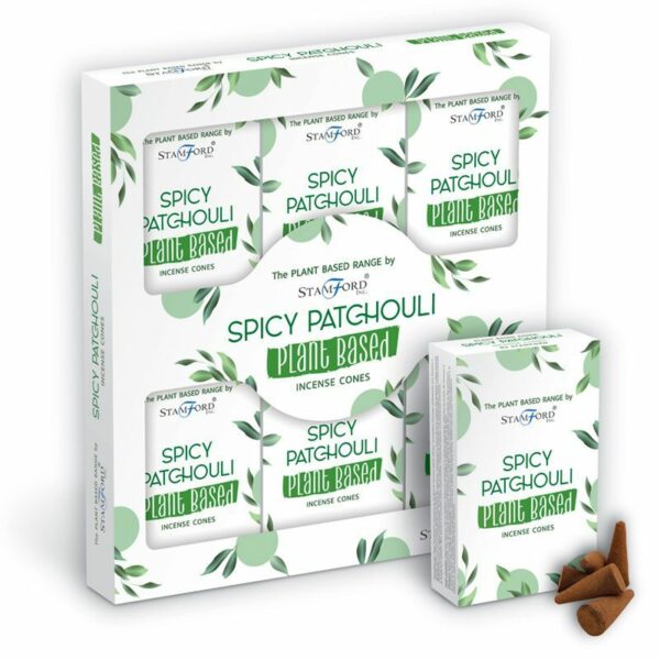 Plant Based Incense Cones - Spicy Patchouli - Image 2
