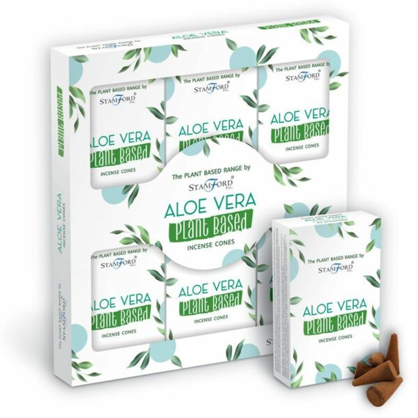 Plant Based Incense Cones - Aloe Vera - Image 2