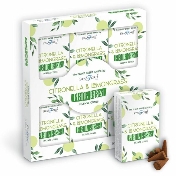 Plant Based Incense Cones - Citronella & Lemongrass - Image 2
