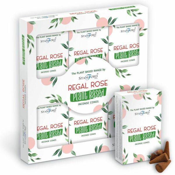 Plant Based Incense Cones - Regal Rose - Image 2
