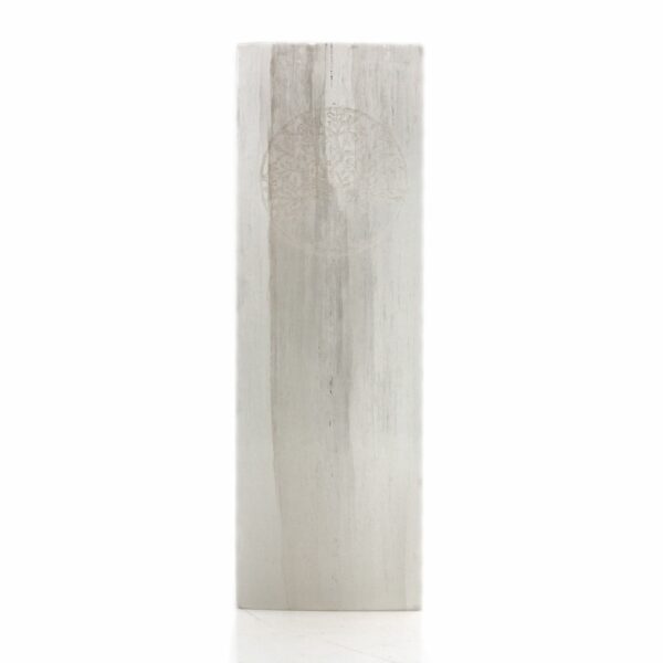 Selenite Block Lamp 25cm - Tree of Life - Image 4