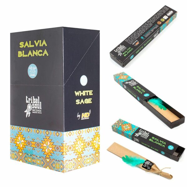 Tribal Soul Incense Sticks - White Sage - Image 2