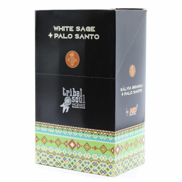 Tribal Soul Incense Sticks - White Sage + Palo Santo - Image 5
