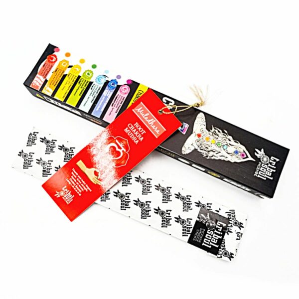 Tribal Soul Incense Sticks - 7 Chakras with Message Card - Image 2