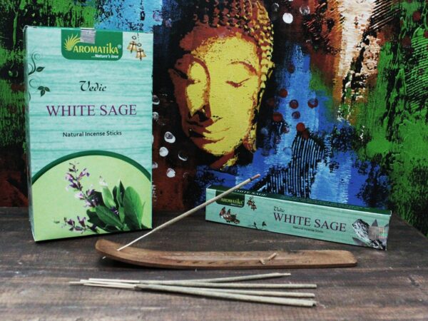 Vedic -Incense Sticks - White Sage - Image 2