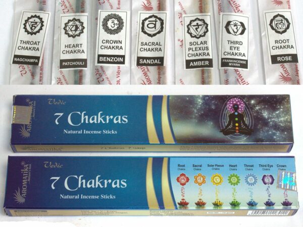 Vedic - Incense Sticks - 7 Chakras - Image 3