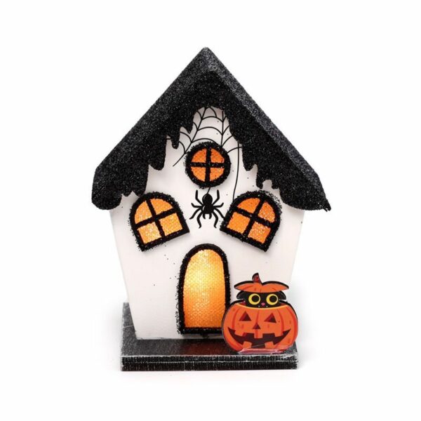 Spooky Spider House Halloween LED Decoration - Image 3