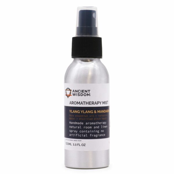 100ml Essential Oil Mist - Ylang Ylang & Mandarin - Image 2