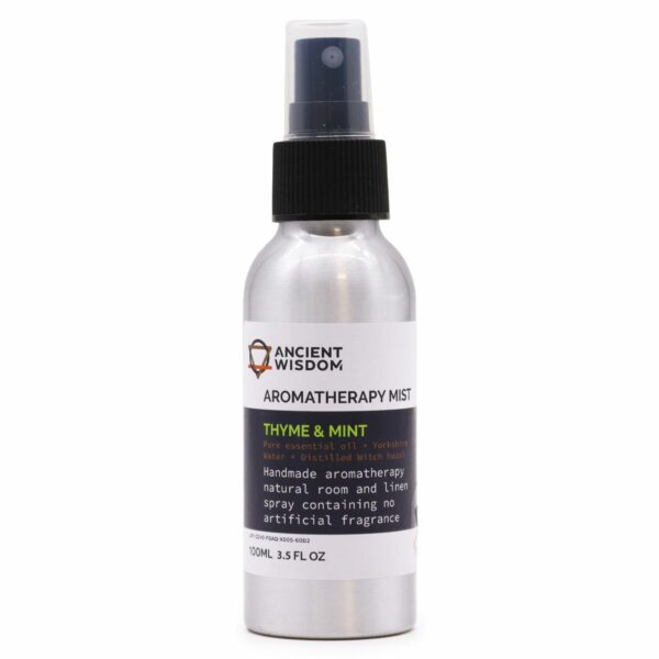 100ml Essential Oil Mist - Thyme & Mint - Image 2