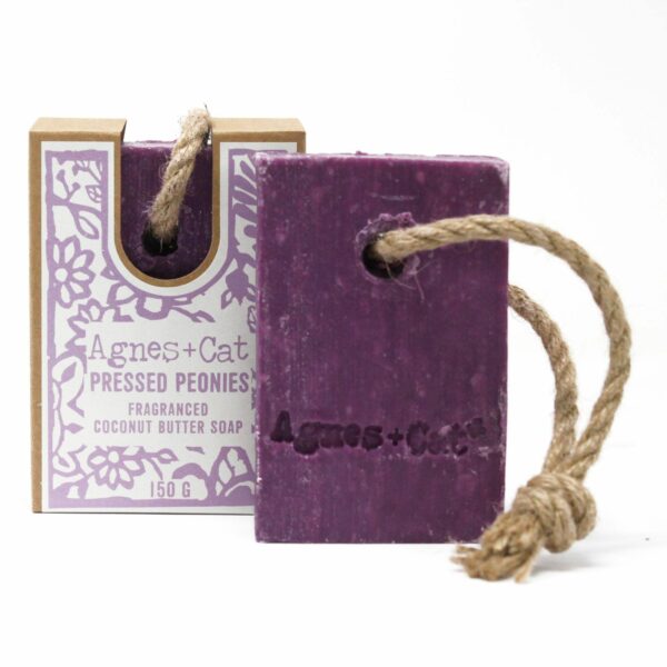 Soap On A Rope - Pressed Peonies - Image 3