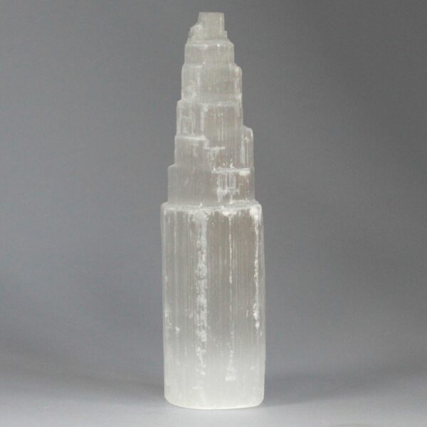 Natural Selenite Tower - 20 cm - Image 2