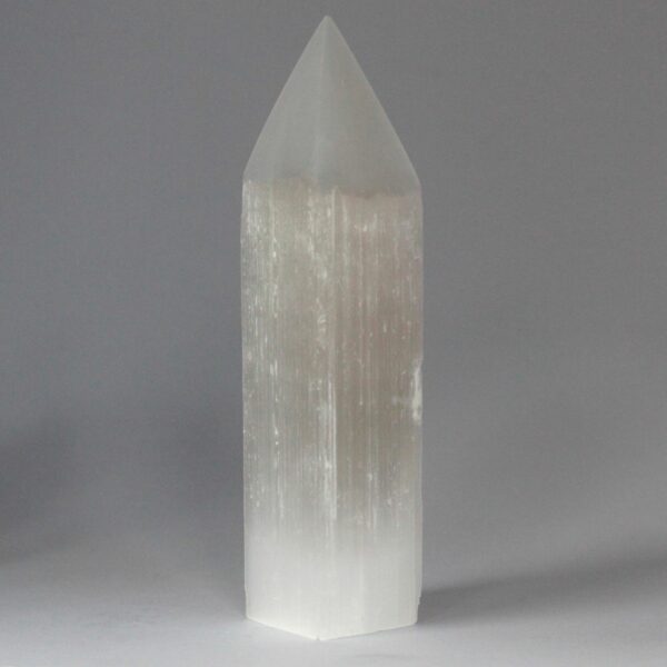 Selenite Pencil Point Tower - 20 cm - Image 2