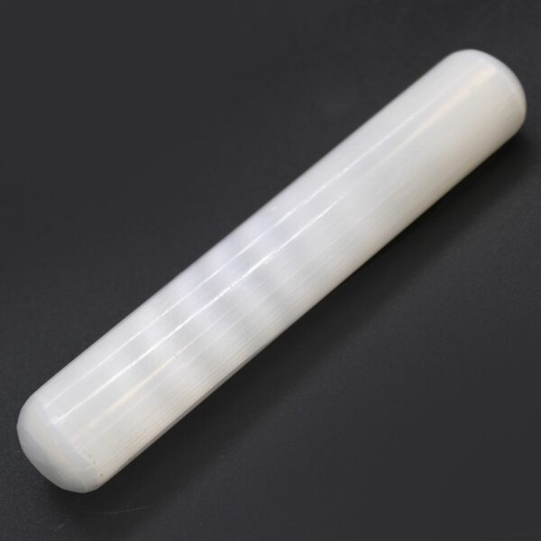 Selenite Wand - 16 cm (Round Both Ends) - Image 3