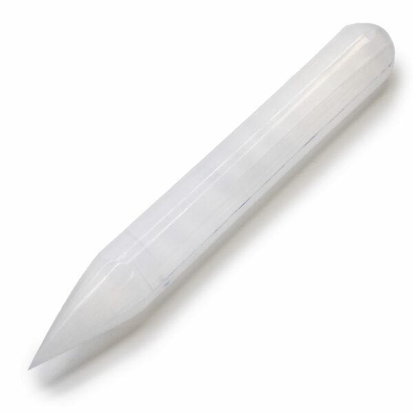 Selenite Wand - 16 cm (Point one End) - Image 2