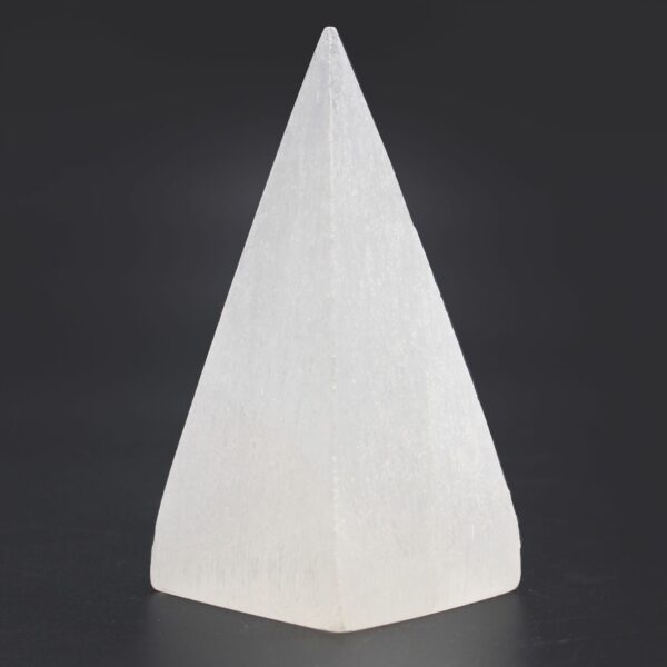 Selenite Pyramid - 10 cm - Image 3