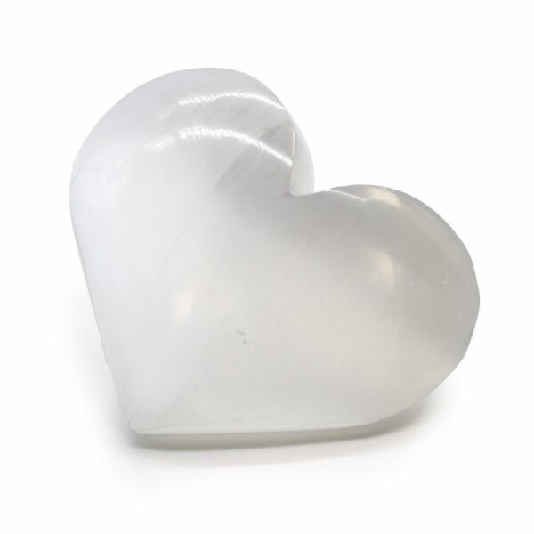Selenite Heart - 5-6 cm - Image 2