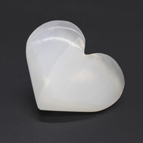 Selenite Heart - 5-6 cm - Image 3