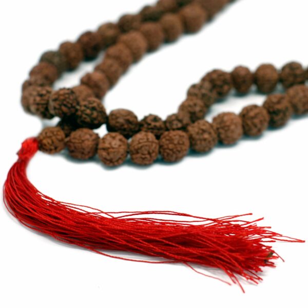 108 Rudraksha Mala - Brown - Image 3