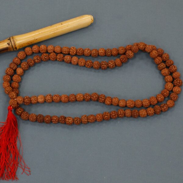 108 Rudraksha Mala - Brown - Image 5