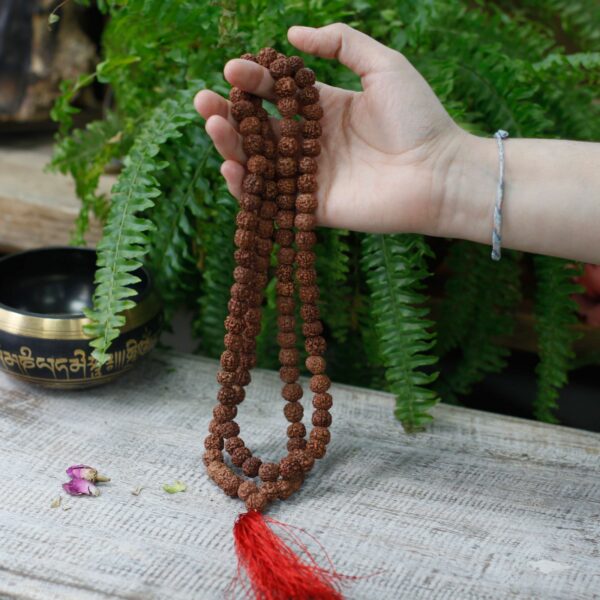 108 Rudraksha Mala - Brown - Image 7