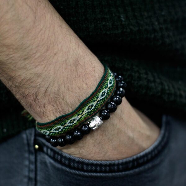 Darkwood Beads & Buddah Bangle - Image 3
