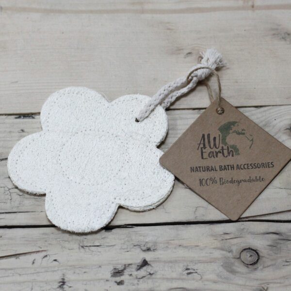 Natural Loofah Body Scrubs - Flower - Image 2