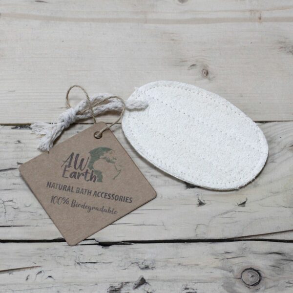 Natural Loofah Body Scrubs - Oval Rub - Image 2
