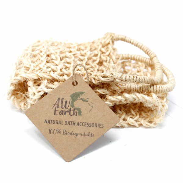 Sisal Sponge and Scrub - Exfoliating Back Scrub - Image 2
