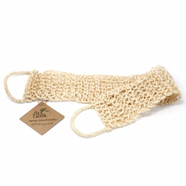 Sisal Sponge and Scrub - Exfoliating Back Scrub - Image 3