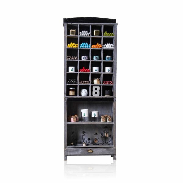 Dinner Candle Display Stand - Greywash - Image 6