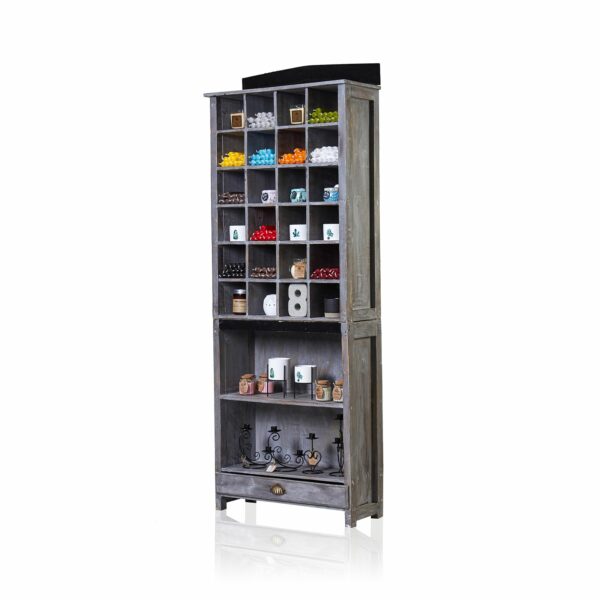Dinner Candle Display Stand - Greywash - Image 7