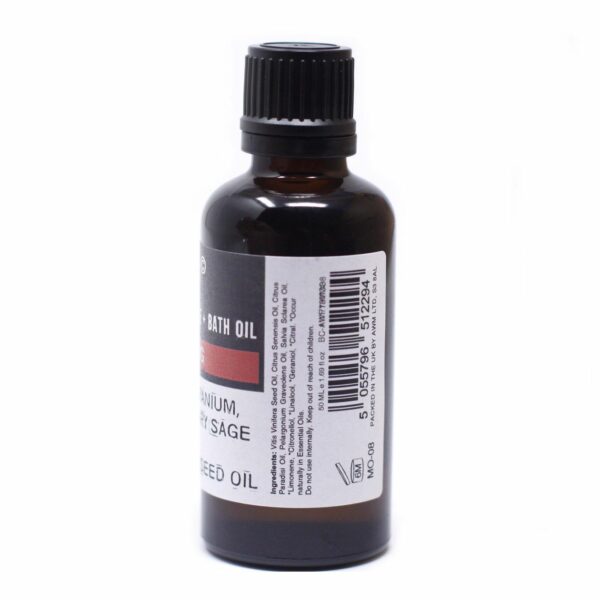 Warm & Uplifting Massage Oil - 50ml - Image 2