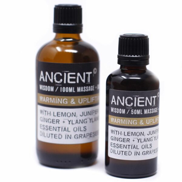 Warm & Uplifting Massage Oil - 50ml - Image 5