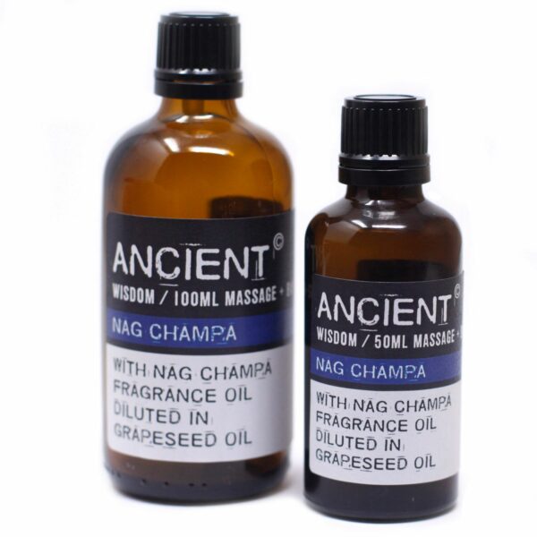 Nag Champa Massage Oil - 50ml - Image 5