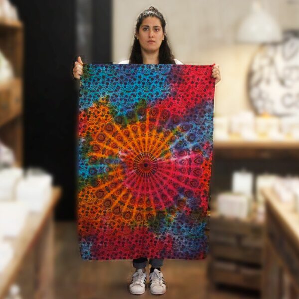 Cotton Wall Art - Round Mandala - Image 2