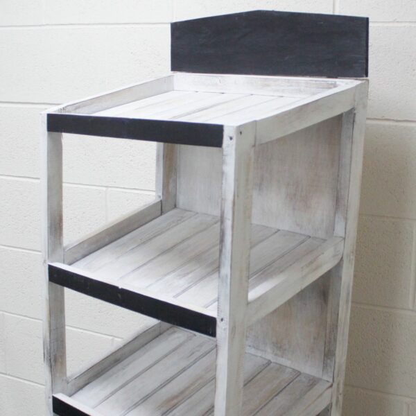 Bath Bomb 5 Shelf Display - Whitewash - Image 6