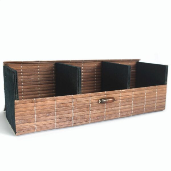 Triple Box Slatted Bamboo - Image 2