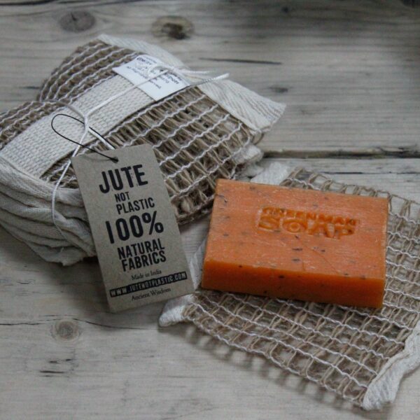 Soft Jute Soap Bag - Image 5