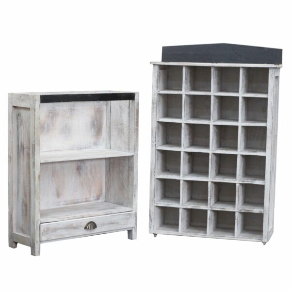 Dinner Candle Display Stand - Whitewash - Image 3