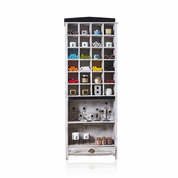 Dinner Candle Display Stand - Whitewash - Image 10