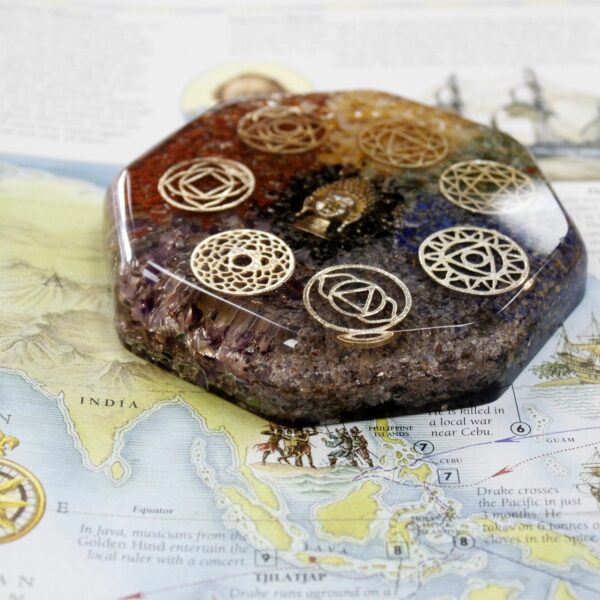 Orgonite Desk Power Packs - Buddha Chakra - Lrg - Image 4
