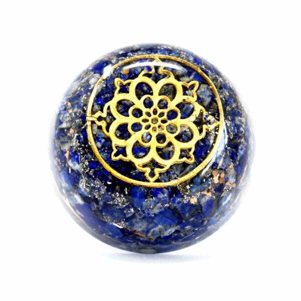 Orgonite Desk Power Packs - Lapis Dome - Image 3