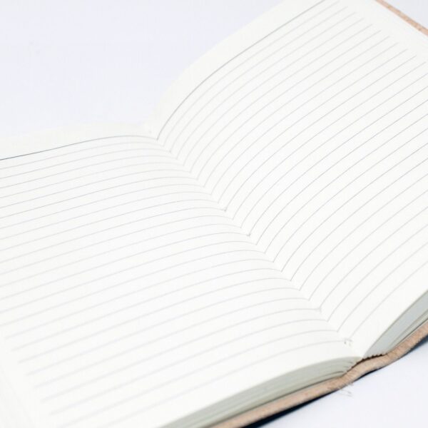Leather Moonstone with Belts Notebook (6x4") - Image 2