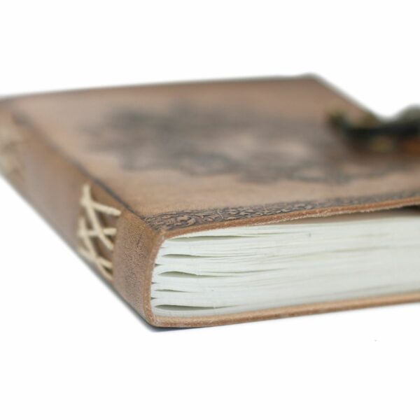 Leather Greenman Notebook (6x8") - Image 4